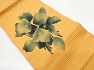 花葉模様名古屋帯